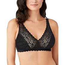 Wacoal Women's Soft Sense Allover Lace Unlined Full Coverage Bralette, 810334