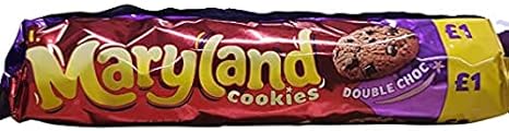 Maryland Cookies Double Choc, Pack of 12 x 200g