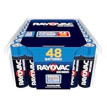 Rayovac High Energy AA Batteries (48 Pack), Alkaline Double AA Battery