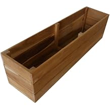 Window Box Teak Planter, 30" x 6" x 6"