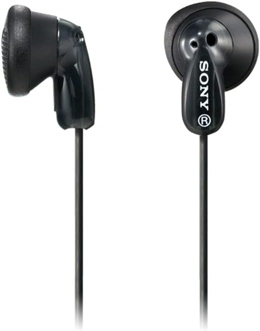 Sony MDRE9LP/BLK Earbud Headphones, White