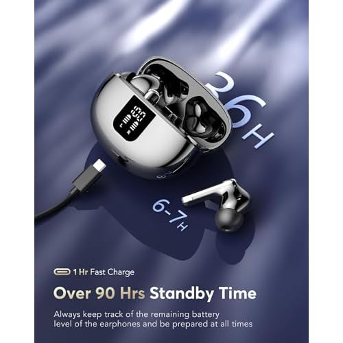 EUQQ AI Real-Time 144-Language Translation Earbuds - 2-Way