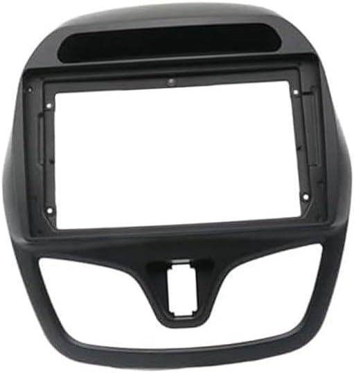2DIN Navigation Fascia Panel For Matiz 2015, High-Strength ABS Plastic Frame, Matte Black Finish For Chevrolet Spark Beat Dash