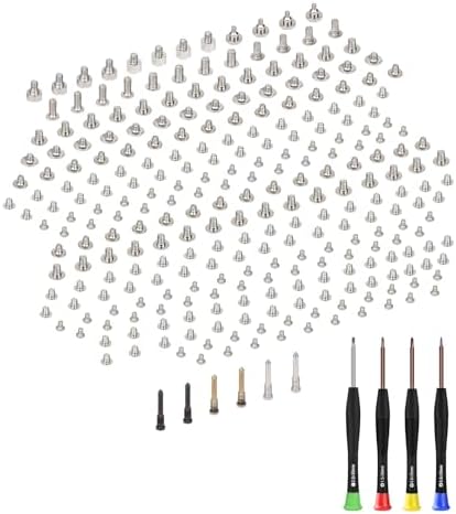 for iPhone 11 Pro Complete Full Screws Set Replacement for iPhone11Pro with Pentalobe Bottom Screws Kit Repair with 4 Screwdrivers 11Pro for A2160 A2217 A2215