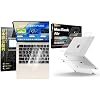 Macbook Air 13.6インチ 専用 キーボードカバー 日本語JIS配列 + ケース クリアマット質感 指紋防止 キズ防止 超薄型 カバー