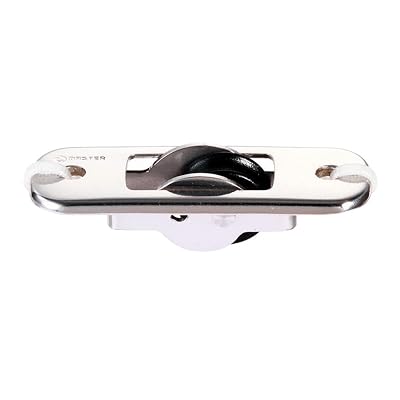SUS_316 Stainless Steel Single Deck-exitStainless Steel Cover Ball Bearing Dinghy Block 16 Millimeter 16 Millimeter_Stainless Steel Sheave