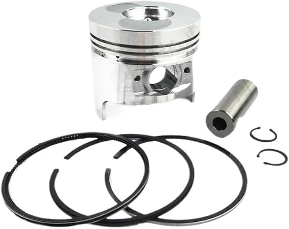 [Replace] 170F Piston Kit 70mm (Sharp Bottom) for 170F Diesel Engine Piston+Ring+ Pin+ Clip Replacement Ll