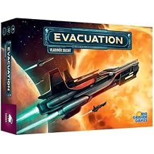 Rio Grande Games Evacuation Strategy Board Game, Civilization Building, Resource Management, 1-4 Players