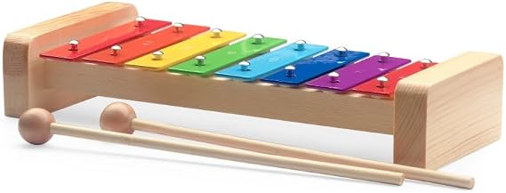 Stagg Metallophone with 8 Keys, Multi-Coloured (META-K8)