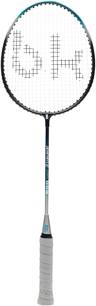 Black Knight Team Graphite Badminton Racquet: Institutional Use, Durable, Optimal Playability, Graphite, Strung, Ideal for Intermediate Players.
