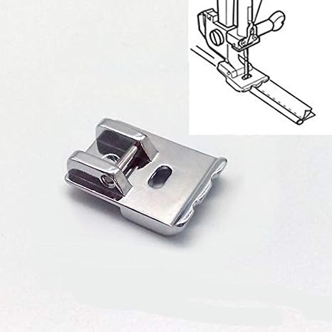 1pc Piping Presser Foot, Sewing Accessories, for Low Shank Snap-on