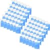 Blue Air Dry Clay 72 Packs Foam Clay Air Dry Foam Clay for Kids, Moldable Super Light Weight Clay Perfect for Arts, Crafts, Classroom Teaching