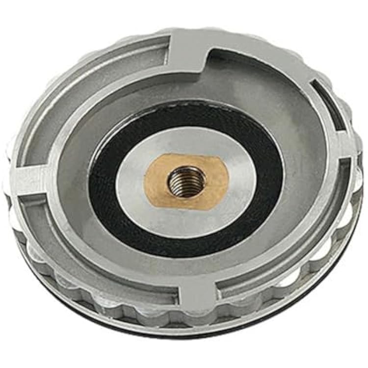 4 Inch & 5 Inch Snail Lock Backer Pad, Quick Change Aluminum Adapter Backing Pad with M14 & 58-11 Thread Grinding Holder for Wet Polishing5inch 14mm Thread