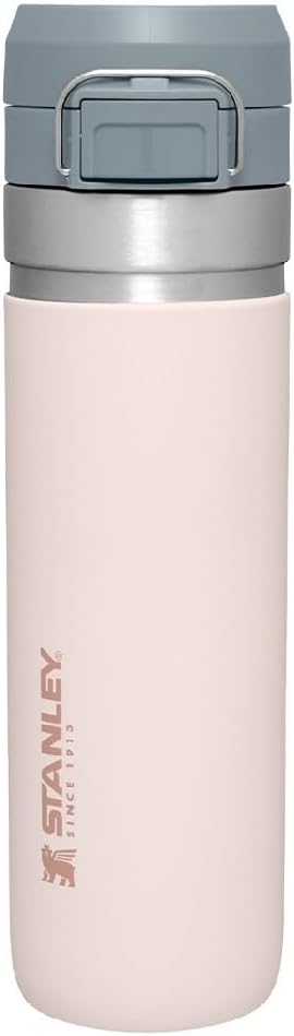STANLEY Quick-Flip Water Bottle 0.7L Water Bottle - Rose Quartz - OS