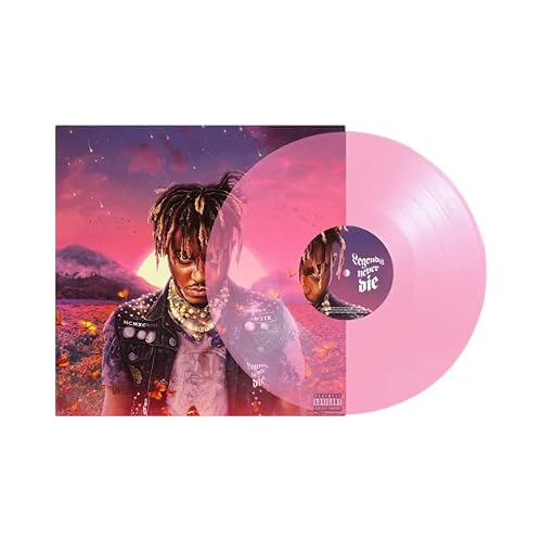Juice WRLD Legends Never Die Millennial Pink Colored Vinyl 2LP (Limited Edition)