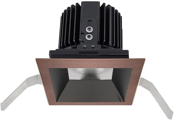 WAC Lighting R4SD1T-W840-CB Volta-36W 60 degree 85CRI 1 LED Square Shallow Regressed Trim in Contemporary Style-5.75 Inches Wide by 5.63 Inches High,