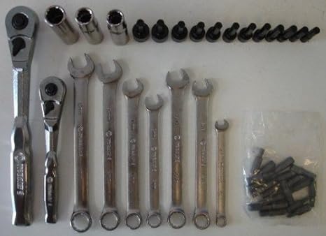 Kobalt 43pc. 3/8" & 1/4" Ratchet Socket & Wrench Set 2308412