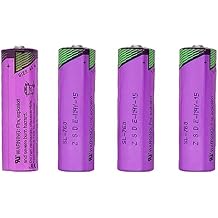 4 Pack for Tadiran SL-760 Battery 3.6V 2200mAh SL-760 PLC AA Lithium Battery