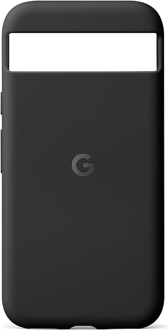 Google Pixel 8a Case - Durable Protection - Stain-Resistant Silicone - Android Phone Case - Obsidian