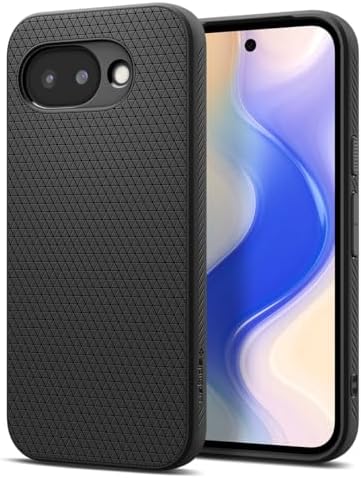 Spigen for Pixel 10a Case, Liquid Air [No Magnet Ring] [Military-Grade Protection] - Matte Black