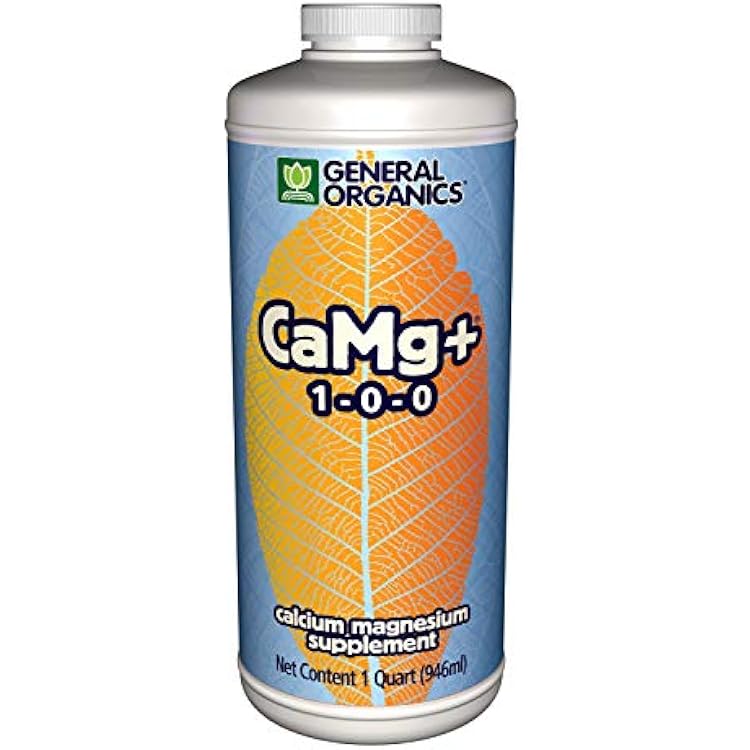 General Hydroponics GH5312 CaMg Plant Nutrition, Quart