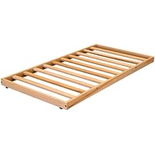 KD Frames Twin Trundle, Natural Wood