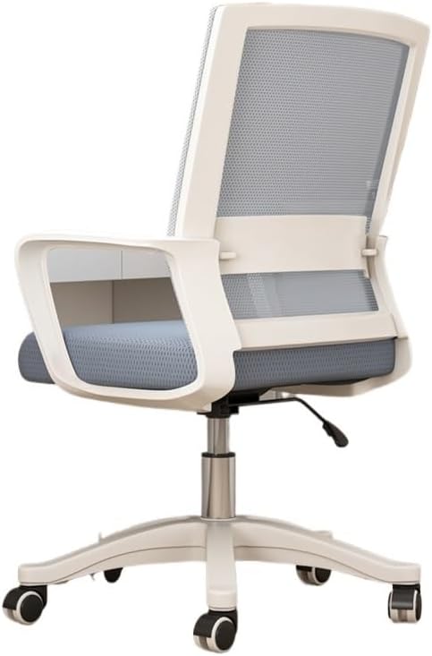 Office Chair Office Desk Chair, Ergonomic Mid-Back Mesh Rolling Work Swivel Task Chairs Comfortable Lumbar Support for Home, Bedroom, Study, Dorm,
