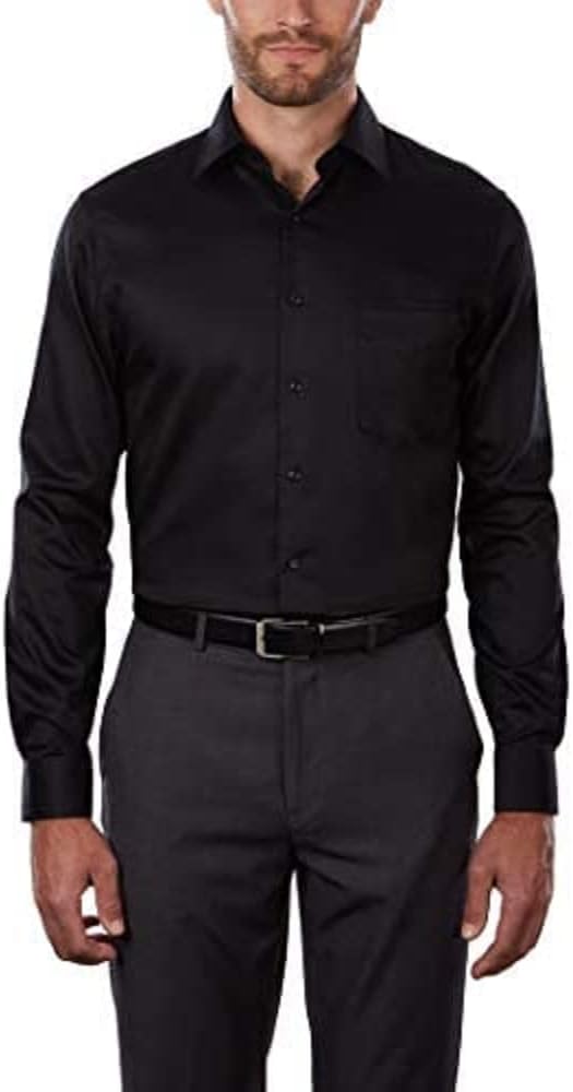 Van Heusen Men's Lux Sateen Stretch
