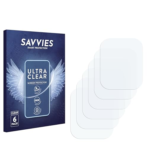savvies 6 Pack Screen Protector Compatible with Llkboha Y3 1.85 Protection Film Clear