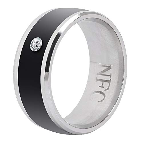 Wendry Smart Ring, Wearable Device NFC Smart Ring for Mobile Phone, No ChargeDepth Water Proof, LockUnlock The Program, Easy to Usesize11