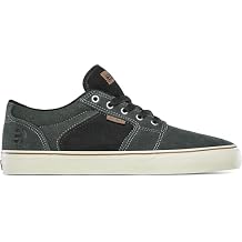 Etnies Barge LS Classic Skate Look, Slim Vulcanized Silhoutte, Hefty Armored Collar, Reinforced Vulc