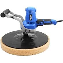 Concrete Cement Mortar Electric Trowel 110V 850W, High-efficiency Cement Wall Surface Smoothing Machine Adjustable Speed Polisher