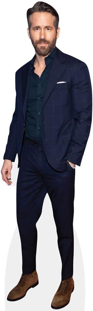 Celebrity Cutouts Ryan Reynolds (Dark Suit) Mini Size Cutout