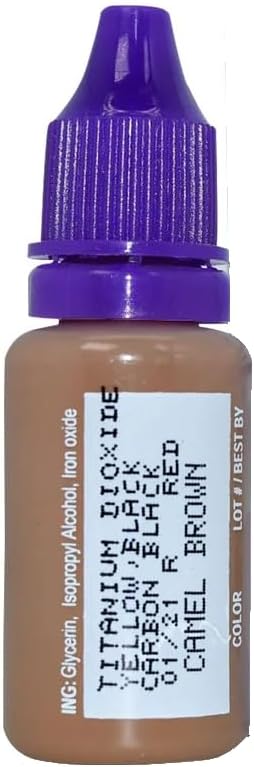 Biotouch - Camel Brown Permanent Makeup Pigment 15mL Bottle