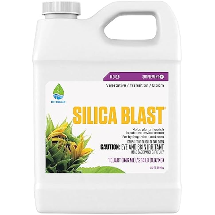 Botanicare Silica Blast, Plant Supplement, 0-0-0.5, 1 qt.