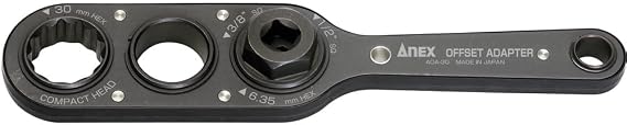 Anex Offset Adapter, Side Length 30mm, AOA-30