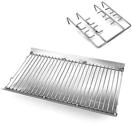 SZ3509 (1-Pack) 20.4 inches Stainless Steel Fire Grate Hanger and Ash Drip Pan for Chargriller 5050, Chargriller 5072, Chargriller 5650
