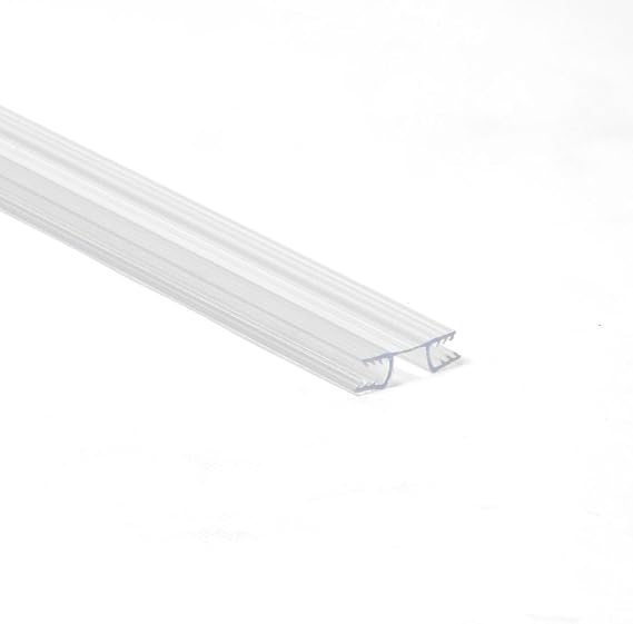 PENNZONI Plastic Hinges for Drum Shield Panels, Golf Cart Windshield Hinges, Clear Plastic Plastic Hinges for Plexiglass, 72 Inch |1 Piece