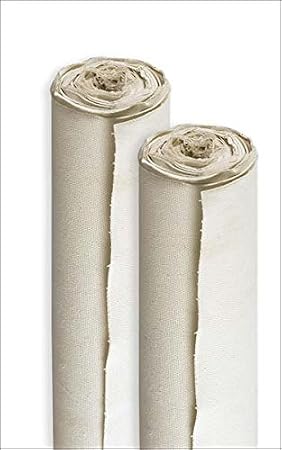 Paramount Artist All-Media 11 oz Double Primed 100% Pure Unbleached Cotton Canvas Roll ASST