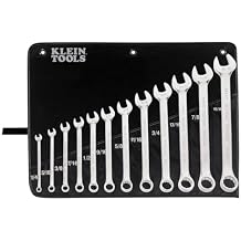 Klein Tools 68404 Combination Wrench Set, 12-Piece
