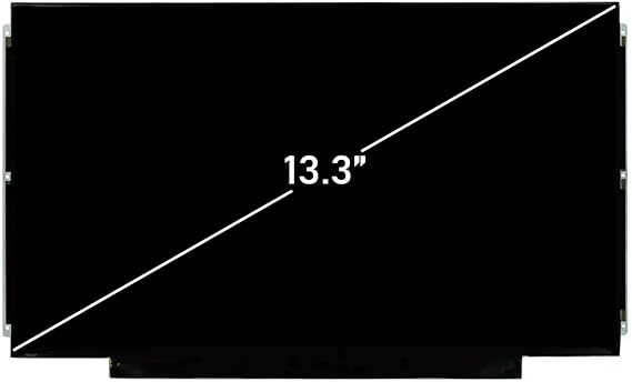 13.3" Replacement Laptop Screen For Latitude 13 3380 Wxga Led Lcd Display Monitor Panel 30 Pins Connector