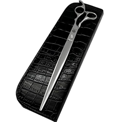 Purple Dragon 55.566.577.58910 Sharp Edge Hair Cutting Shears PetPuppyCat Grooming Scissors with Bag - Perfect for Barber or Dog Groomer