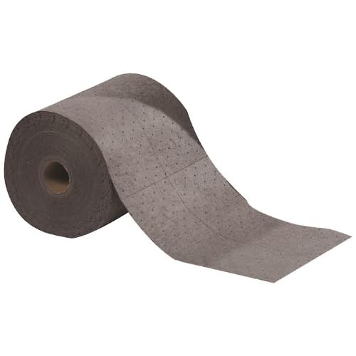 ESP 2MBGRB Polypropylene Medium Weight Meltblown Maintenance Universal Absorbent Bonded Roll, 150 Length x 30 Width, Gray