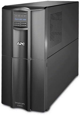 APC Smart-UPS 2200VA LCD 120V, SMT2200C, Black, Tower UPS