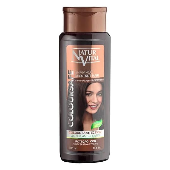 Natur Vital Chestnut Henna Shampoo, 300ml