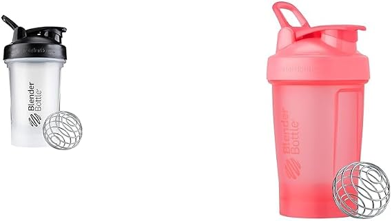 BlenderBottle Classic V2 20-Ounce Shaker Bottle 2-Pack Bundle