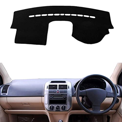 Dashmat for VW Volkswagen Polo Mk4 Typ 6Q 9N 9N3 2002-2009 Right Hand Drive Dashboard Cover Dash Pad Car Mat Carpet Custom Car-Styling Accessories