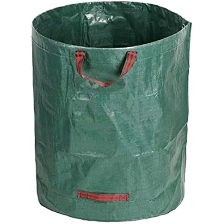 Garden Waste Bags Lawn Pool Garden Leaf Waste Rubbish Plants Grass Bag 327280105132 Gallons Camping Trash Can With 4 Handles Color : 2pcs, Size : 300L