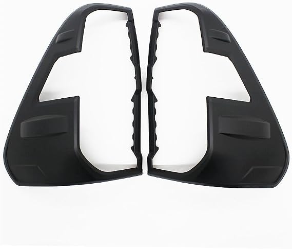 Predator4x4 Tail Light Black Cover Compatible With Toyota Hilux Revo 20+ Rear Light Lamp Lens Self-Adhesive Protective Covers Waterproof Guards