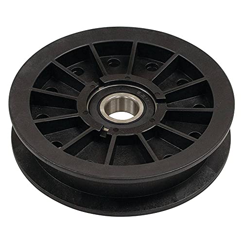 Stens New Flat Idler 280-880 Compatible with Exmark Quest, Hustler FasTrak and Mini FasTrak 109-4077, 784827 Black